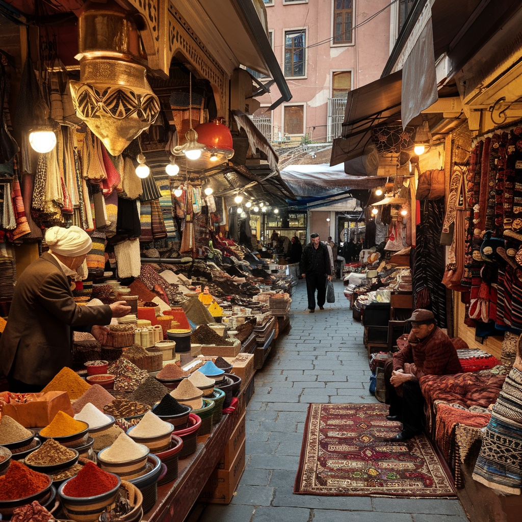 Historic Grand Bazaar Istanbul spices and culture