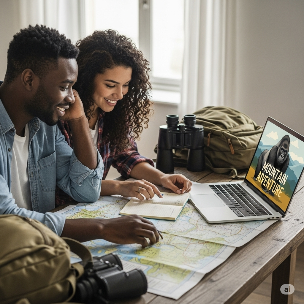 "Planning personalized African safari with mountain gorilla trekking priorities